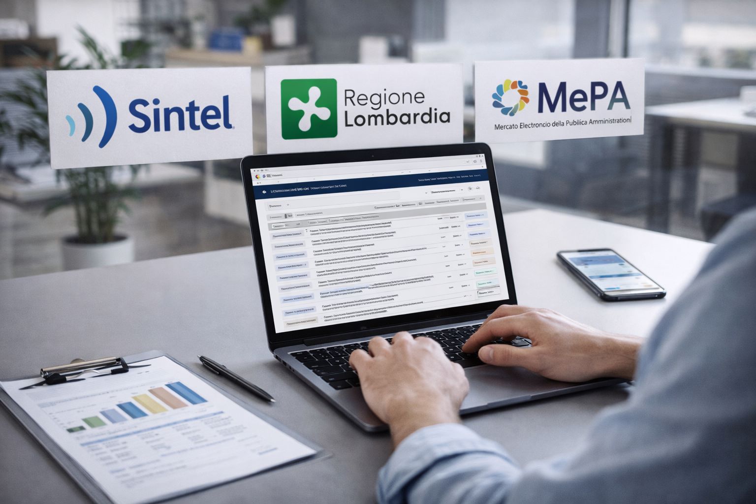 Portali Sintel, Regione Lombardia e MePA